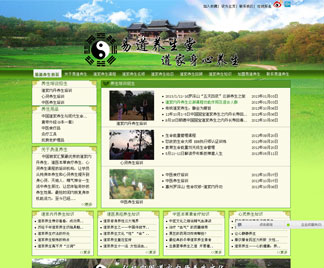 道家養生網站建設顯成效